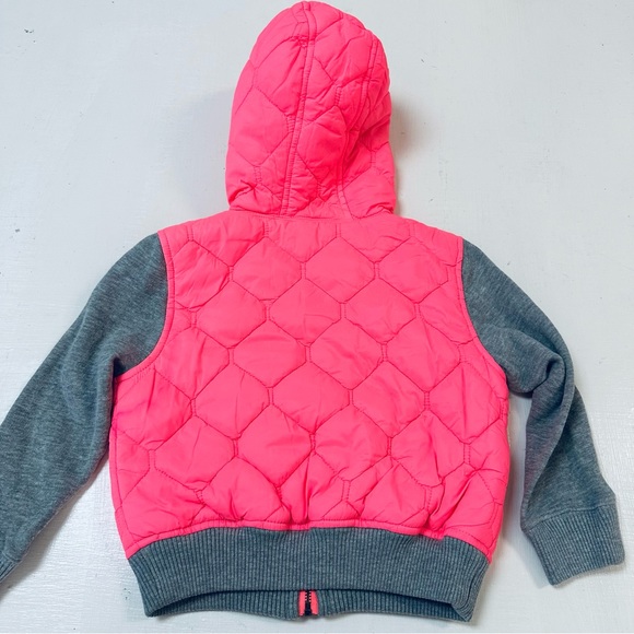 Tucker & Tate Baby Hooded Jacket Gray Pink Size T3 - Picture 4 of 6